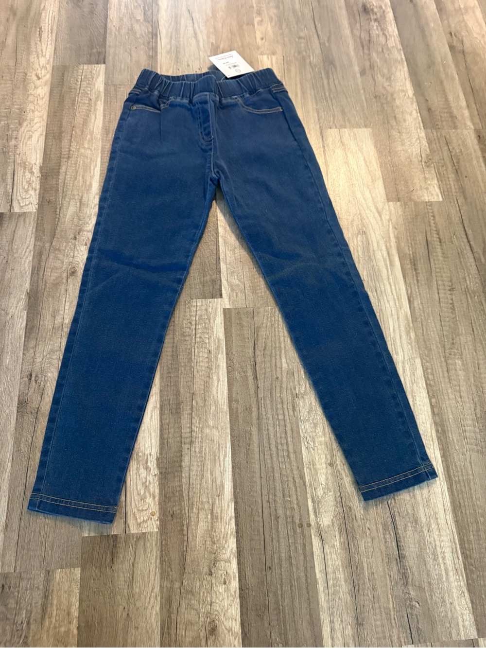 Hanna Andersson Navy Blue Girls Stretch Jeggings